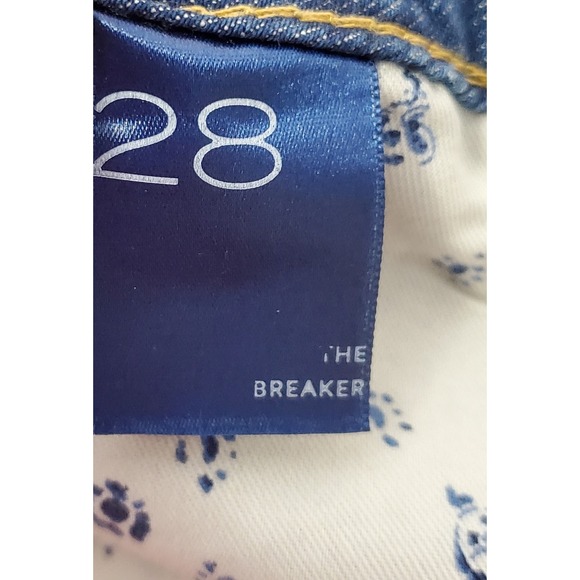 Pilcro The Breaker Barrel Leg Baggy Tapered High Rise Women's Jeans 28 Camo - Picture 5 of 12